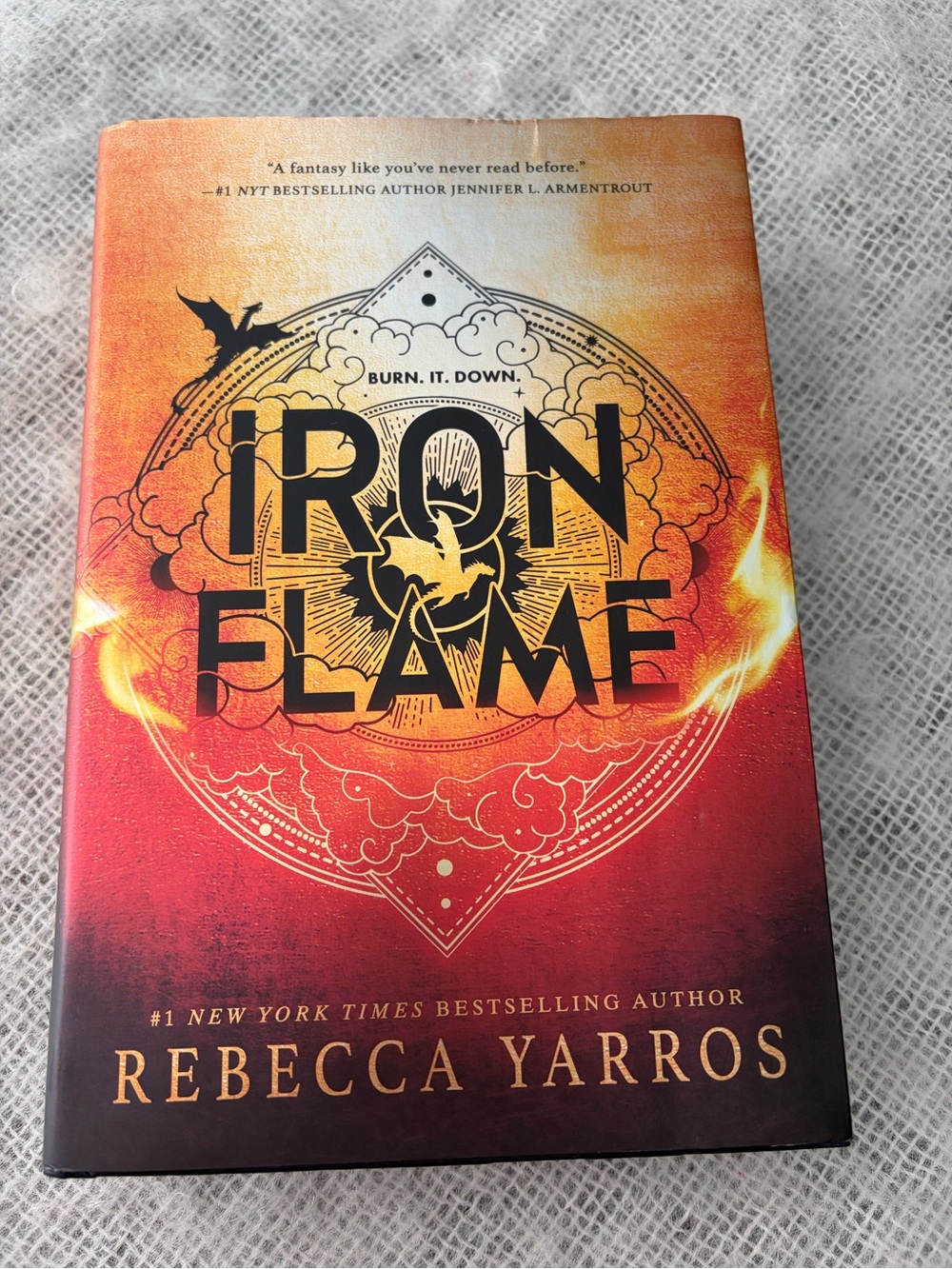 IRON FLAME - First Edition by Rebecca Yarros